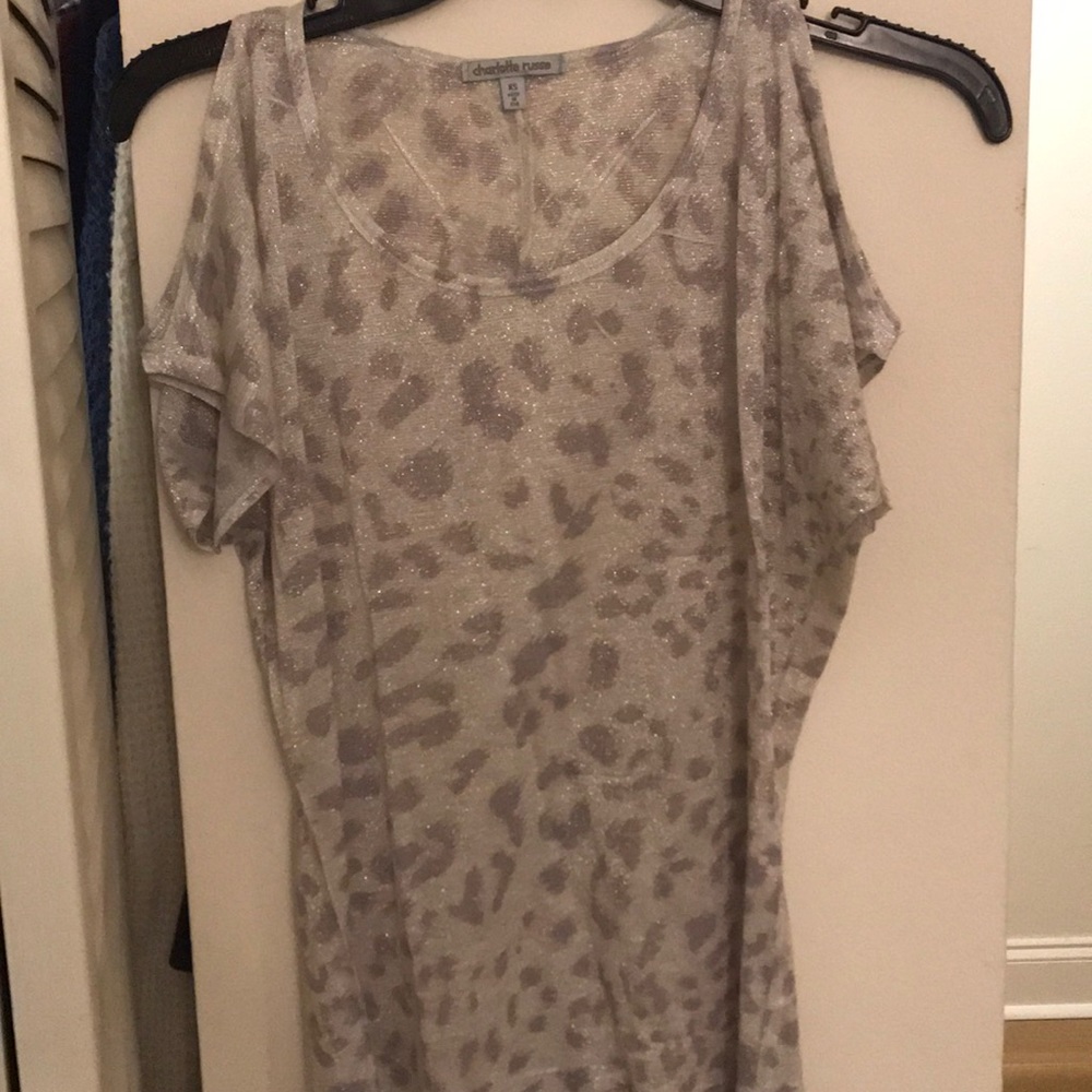 Cold shoulder top. Charlotte Russe!